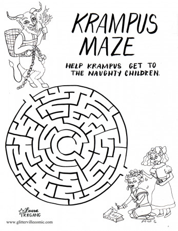 Krampus Maze — Laura Irrgang