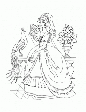 All Disney Princess Coloring Pages - COLORINGPAG