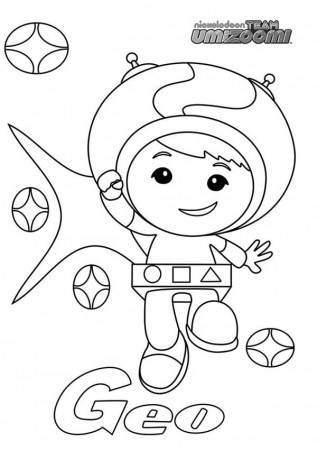 Geo from Team Umizoomi Coloring Page: Geo from Team Umizoomi ...