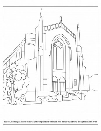 Free Boston Coloring Pages for Download (Printable PDF)
