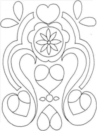 Christmas Ornament Colouring Pages Printable Free For Kindergarten #