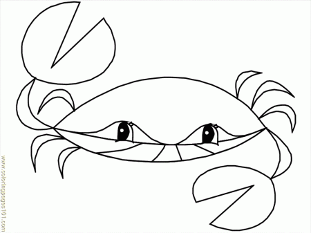 Coloring Pages Crab2.gif. (Other > Crabbs) - free printable 