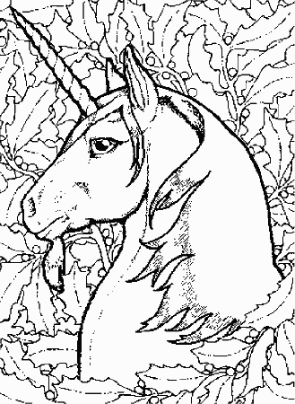 Unicorns 9 Fantasy Coloring Page | HelloColoring.com | Coloring Pages