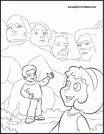 Presidents Day Coloring Pages | Coloring Pages