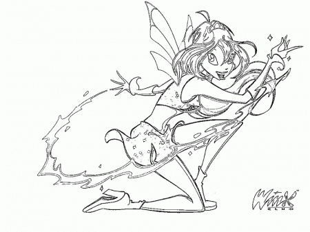 Winx Club coloring pages | Coloring-