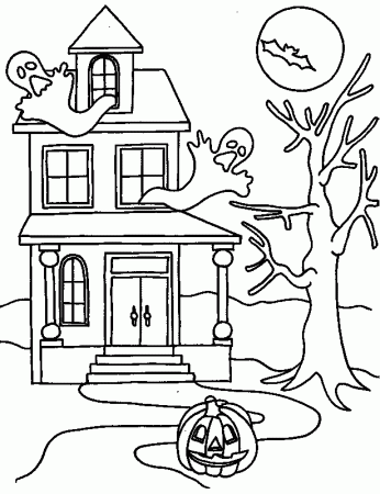 Halloween Coloring Pages - Coloringpages1001.
