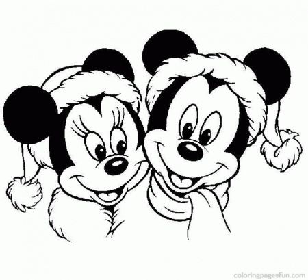 Christmas Disney Coloring Pages 7 | Free Printable Coloring Pages 
