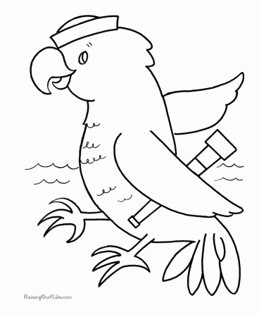 Bird Preschool coloring pages Free Printable Coloring Pages For 