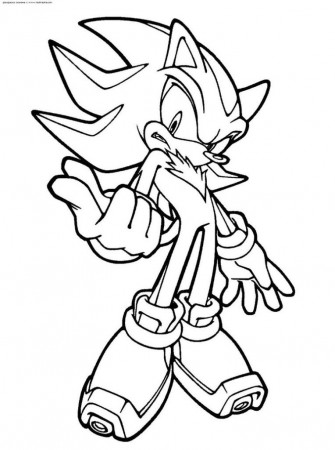 Inspirational Shadow The Hedgehog Coloring Page By Scourgexnazo 