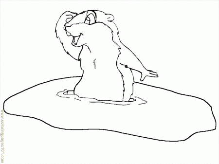 Coloring Pages Gopher or Prairie Dog (Mammals > Gopher or Prairie 