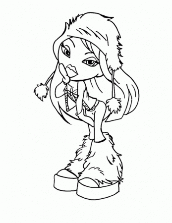 Bratz Fashion Coloring Pages Sgmpohio 161819 Coloring Pages Bratz