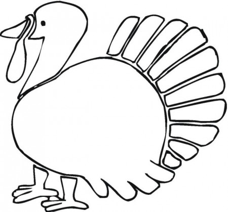 Best Photos of Turkey Coloring Pages Templates - Thanksgiving ...