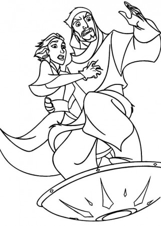 The Voyage of Sinbad the Sailor Coloring Pages | Best Place to Color