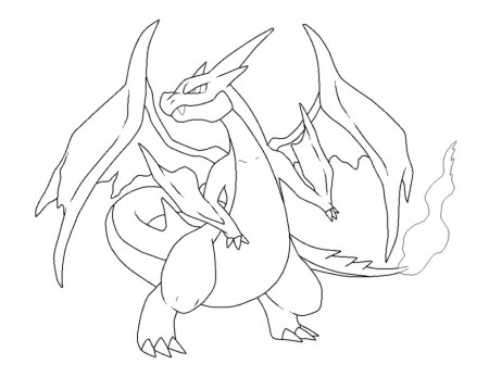 Pokemon Coloring Pages Mega Charizard Ex Coloring Pages Pokemon ...