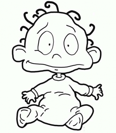 Dil Pickles From The Rugrats Coloring Page : Color Luna in 2020 | Coloring  pages, Rugrats, Coloring pictures
