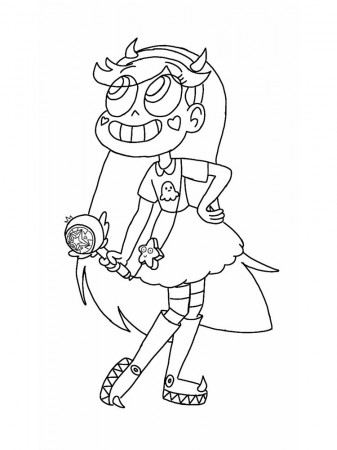 Free Star vs the Forces of Evil coloring pages. Download and print Star vs  the Forces of Evil coloring pages
