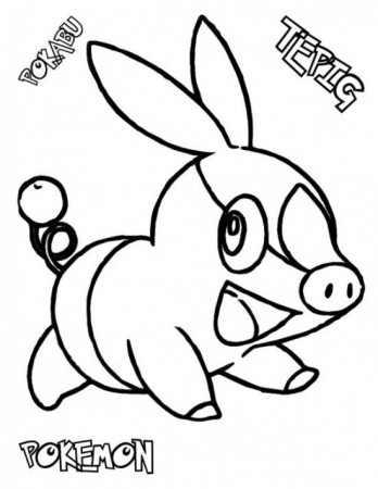 Pokemon Tepig Coloring Pages | Pokemon coloring pages, Pokemon coloring,  Cartoon coloring pages