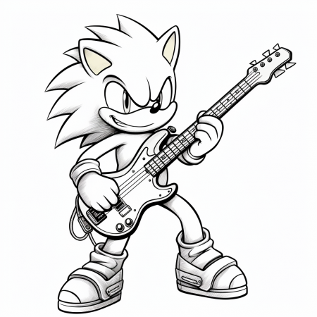 Sonic the Hedgehog Coloring Pages ...