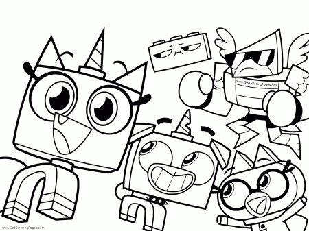 UniKitty! Colouring Pages - Get ...