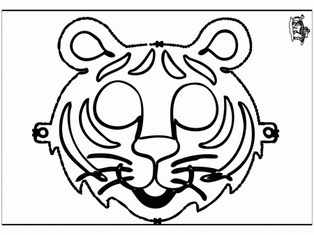 Drawing Mask #120667 (Objects) – Printable coloring pages