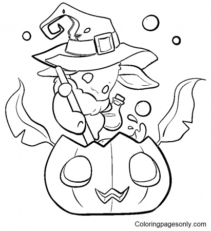 Pokemon Halloween Coloring Pages ...