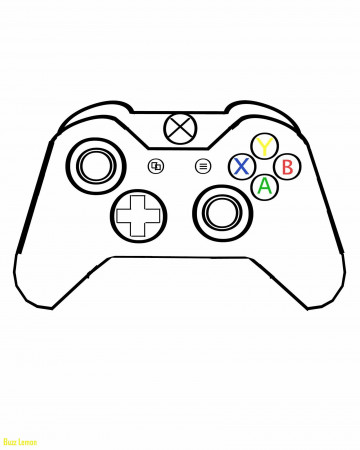 Xbox One Coloring Pages