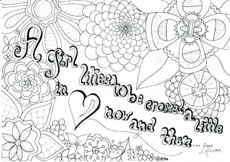 Inspirational Quotes Coloring Pages Picture Motivational Quotes ...