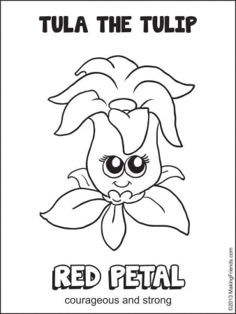 Daisy Petals Coloring Pages - MakingFriendsMakingFriends