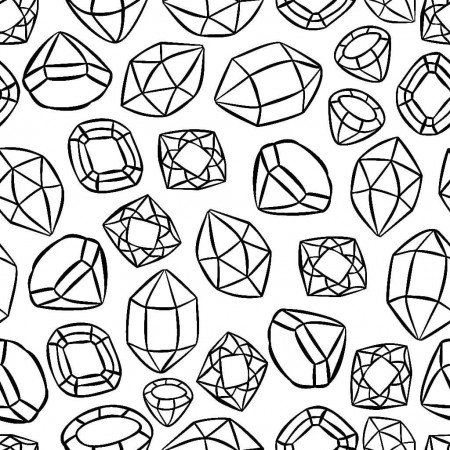 Crystal Coloring Pages | Free Coloring Pages