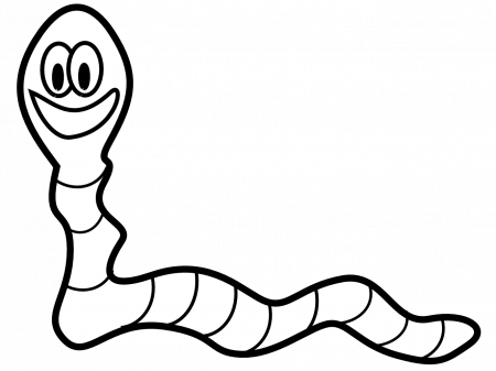 inchworm coloring page - Clip Art Library