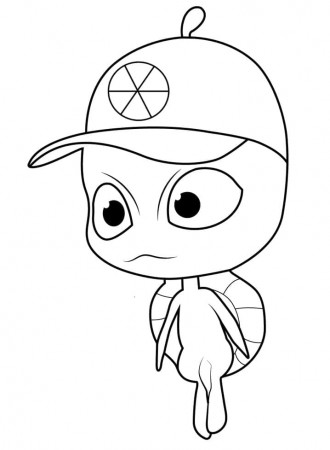 Wayzz Kwami Coloring Page - Free Printable Coloring Pages for Kids