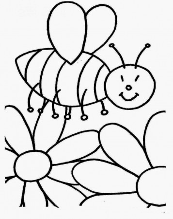 Flower Coloring Pages For Kids | Free Coloring Pages