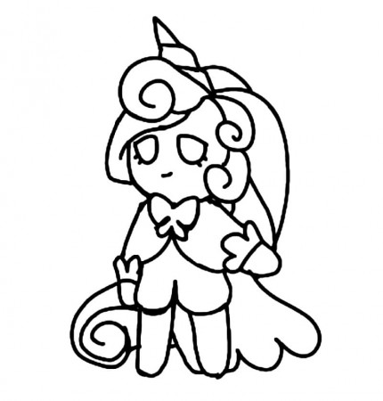 Cream Unicorn Cookie Run Coloring Page - Free Printable Coloring Pages for  Kids