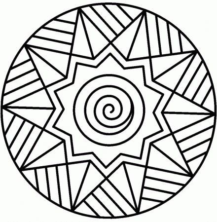 1204957 christmas mandala printable coloring pages - VoteForVerde.com