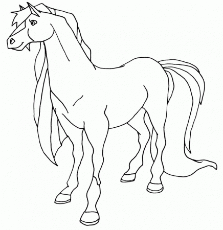 Prowess Free Printable Horseland Coloring Pages For Kids - Widetheme