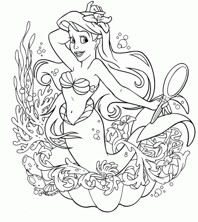 Free Printable Disney Princess Coloring Pages For Kids ...