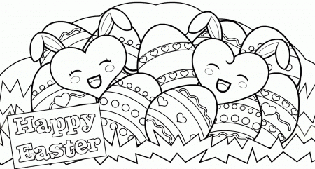 easter coloring sheet pdf - Clip Art Library