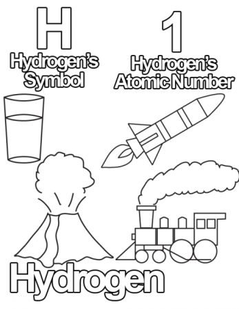 Free Coloring Pages from The Periodic Table of Elements Coloring Book |  Homeschool science, Science, Free coloring pages