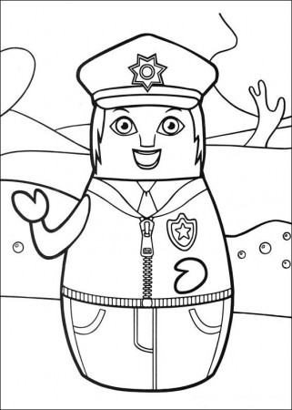 Higglytown Heroes Coloring Page