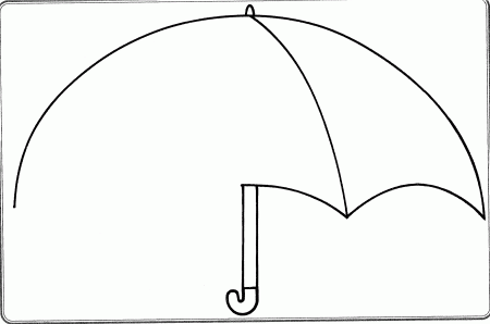 Beach Umbrella Coloring Sheet - Coloring Pages for Kids and for Adults
