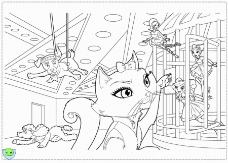 Barbie A Fashion Fairytale Coloring Pages To Print - High Quality ...