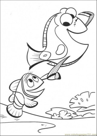 dory Colouring Pages (page 2)