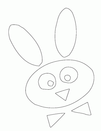 happy bunny Colouring Pages (page 3)