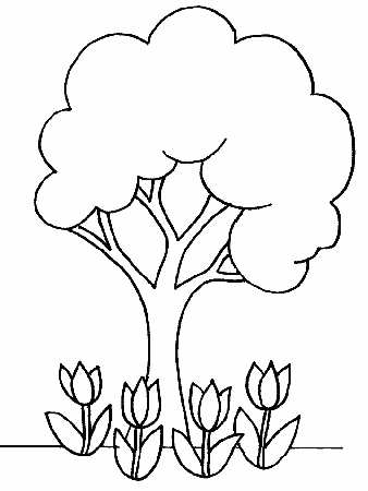 tree earth day coloring pages learn how to save planet | Coloring 