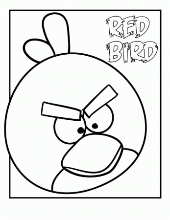 Kids Under 7: Angry Birds coloring pages for kids