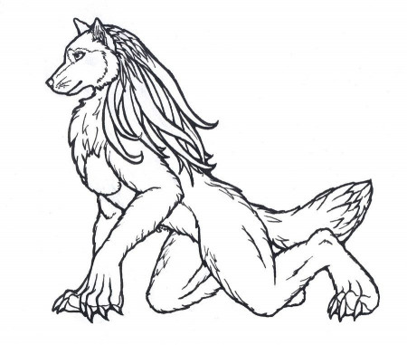 howling female werewolf by sugarpoultry on deviantART