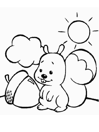 Squirrel Coloring PagesColoring Pages | Coloring Pages