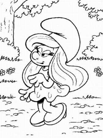 Smurfs Coloring Pages Printable Printable Coloring Sheet 236523 