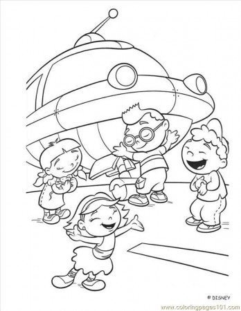 Little Einsteins Colouring Pages (page 2)