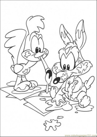 roadrunner coyote coloring page 05 road runner coloring pages 